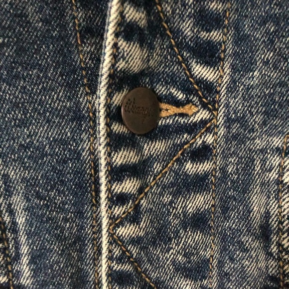 WRANGLER Acid-wash Denim Jacket - Picture 6 of 12